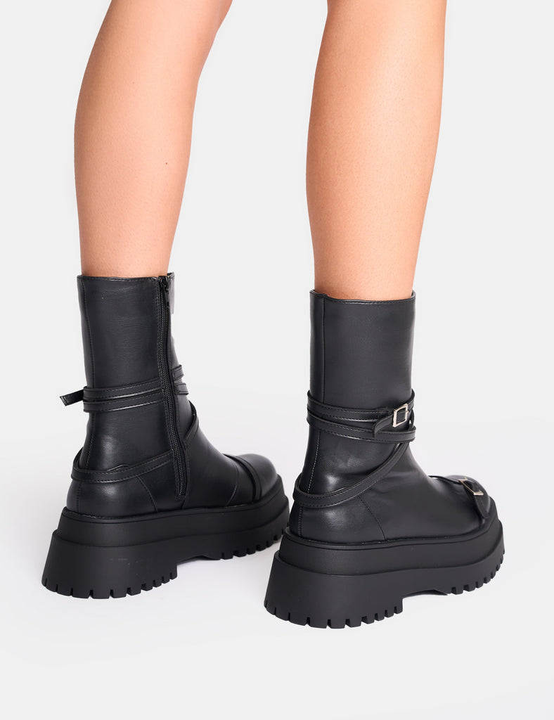 The Odessa Embroidered Knee Boots