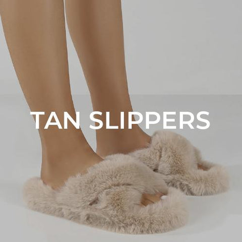 Tan & Nude Slippers