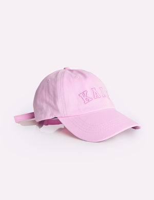 Kaiia Logo Cap Baby Pink