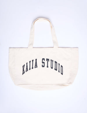 Kaiia Studio Tote Bag Cream & Black