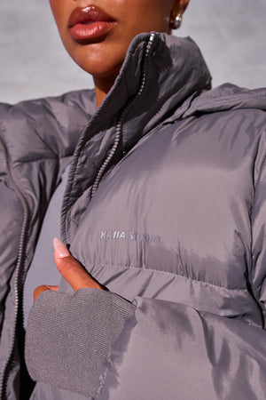 Studio padded coat online