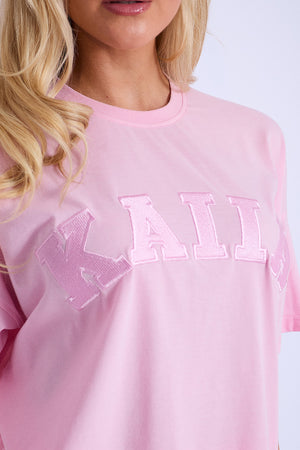 Kaiia Studio Oversized T-shirt Baby Pink