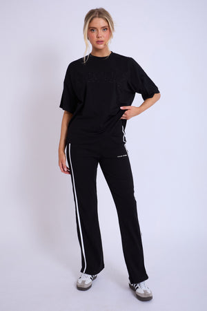 Kaiia Oversized T-shirt Black