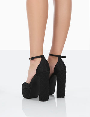 Platform closed toe heels hotsell