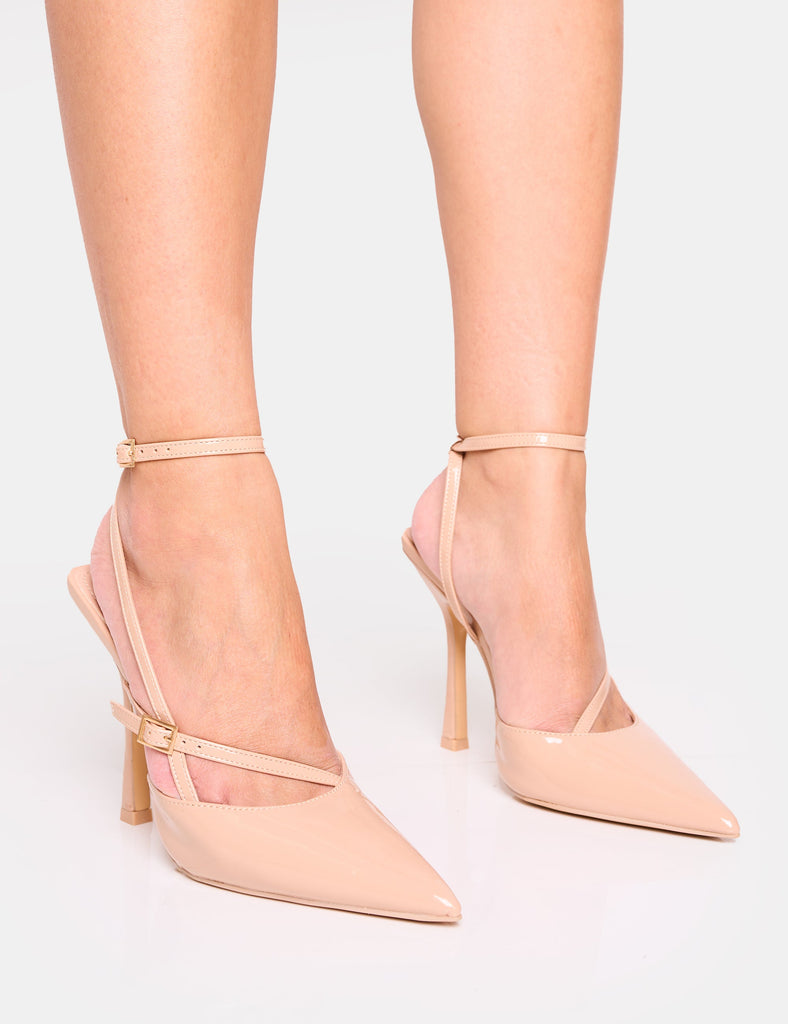 Alia strappy outlet perspex high heels