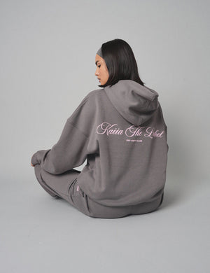 Kaiia the Label Oversized Hoodie Dark Grey