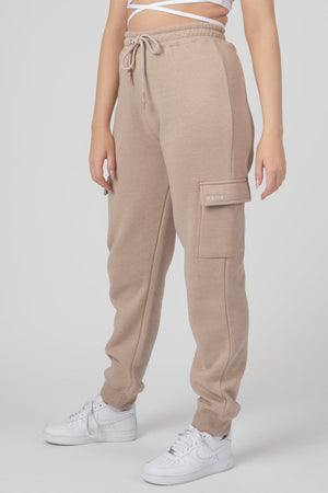 Cargo Joggers Light Taupe