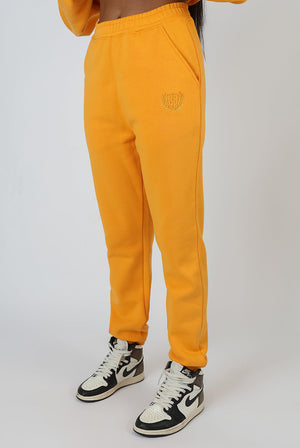 Milan Tonal Embroidered Joggers Mango