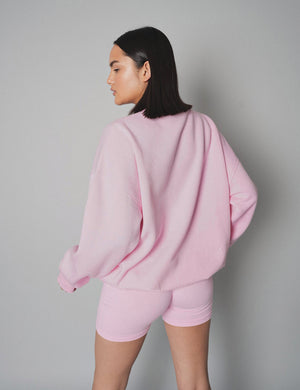 Kaiia the Label Logo Sweatshirt Pink