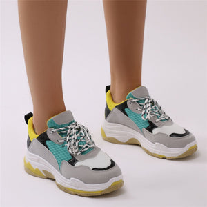 Switch Chunky Trainers Green