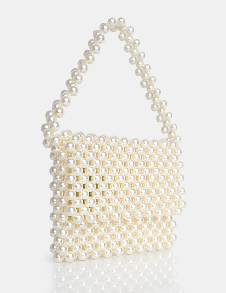 The Knox White Pearl Mini Bag